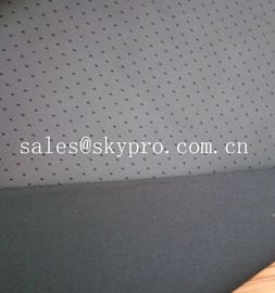 Ultra Thin Neoprene Fabric Roll Perforated Nylon Fabric With Polyester Neoprene