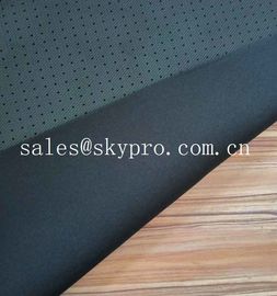 Ultra Thin Neoprene Fabric Roll Perforated Nylon Fabric With Polyester Neoprene