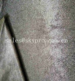 Polyester Knitted Fabric Rubber Sheet Perforated Neoprene SBR Sheet With Looped Fabric