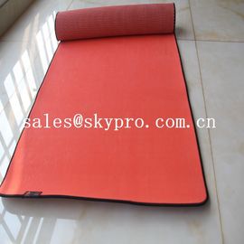 Eco - Friendly Gym Mat Odorless Natural Rubber Sheet Soft Exercise Yoga Mat