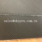 Wear Resistant Anti Static Mini Diamond Top Fabric PU / PVC Conveyor Belting
