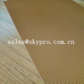 Abrasion Resistant Natural Crepe Shoe Sole Rubber Sheet Corrugated Pattern