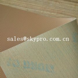 Abrasion Resistant Natural Crepe Shoe Sole Rubber Sheet Corrugated Pattern