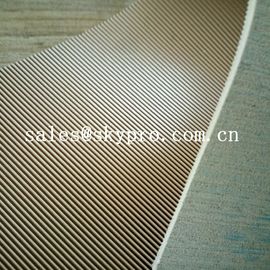 Abrasion Resistant Natural Crepe Shoe Sole Rubber Sheet Corrugated Pattern