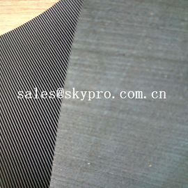 3.5mm Diamond Black Rigid Rational Construction Natural Shoe Sole Rubber Sheet