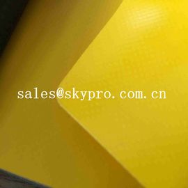 Colorful Waterproof PE Tarpaulin / Tarp , Plastic Sheet PVC Tarpaulin Fabric