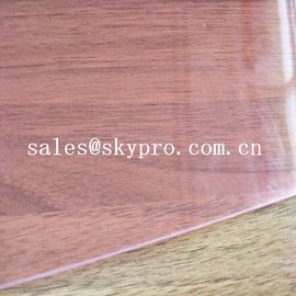 Waterproof Thin 0.5mm Thickness Polypropylene Clear Red PVC Flexible Plastic Sheet For Cutrain Wall