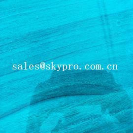 High Density PVC Plastic Sheet Transparent Blue Soft Super Thin Flexible