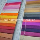Smooth PU Synthetic Leather / PVC Synthetic Leather Material For Making Bags
