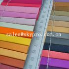 Fashion design pvc synthetic leather pu coated leather with backing fabric