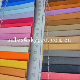 0.8mm sofa Leather high quality black pvc leather 3D printing pu leather fabric