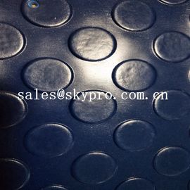 Fireproof dot pattern Plastic Sheet grey PVC mat durable matt floor covering car floor mat