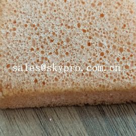 Customized Closed Cell Sponge Molded Rubber Products ,  High Reliability Sponge Rubber Sheet