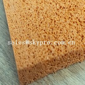 Low hardness silicone foam sponge / open cell silicone rubber sponge foam