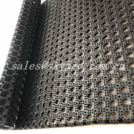 Oil Proof Kitchen Holes Nitrile Rubber Mats Heavy Duty With Hollow