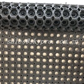 Residential  Interlocking Perforated Kitchen Floor Rubber Mats Anti Skid Shock Proof