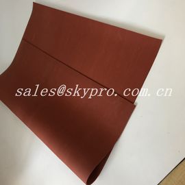 Textured Soft Silicone Sponge Rubber Sheet , Density 0.4~0.9 G/Cm3