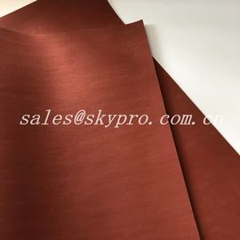 Red / Transparent Soft Flexible Silicone Rubber Foam Sheet Thickness 0.1-30mm