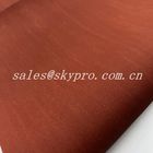 Soft High Elastic Silicone Sponge Foam Neoprene Rubber Sheet Gray / Red