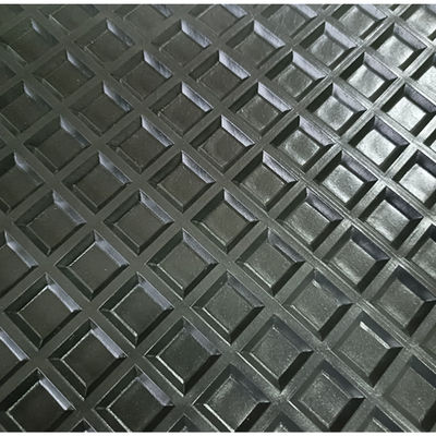 Industrial PVC Conveyor Belt with Grid Pattern Flat Wood Making Sanding Machine Customizable OEM Options
