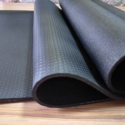 5mm Thickness Eco-Friendly Non-Slip Rubber Yoga Mat for Heavy Duty Use