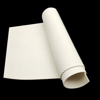 White PU Diamond Pattern Anti-static Conveyor Belt for Dough Sheeter