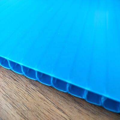 UV Stabilized Fire Retardant Anti Static Plastic Hollow Sheet and PP Corrugated Twin Plastic Sheet