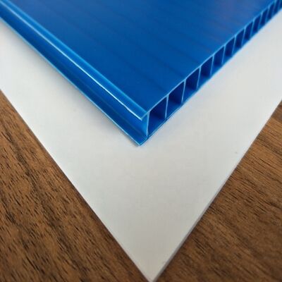 UV Stabilized Fire Retardant Anti Static Plastic Hollow Sheet and PP Corrugated Twin Plastic Sheet