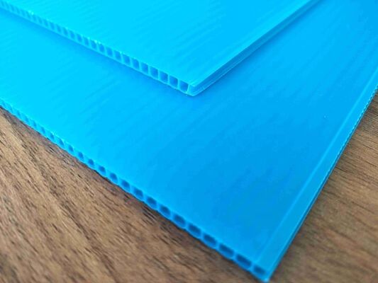 UV-proof Recyclable Waterproof Plastic Sheet Corrugated PP Sheet for Industrial Packaging
