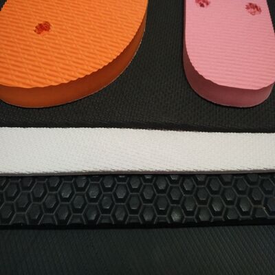 Factory Wholesale Colorful Die Cut EVA Slipper Sandals Closed Cell Outsole with Soft Foam Sole Rubber Products