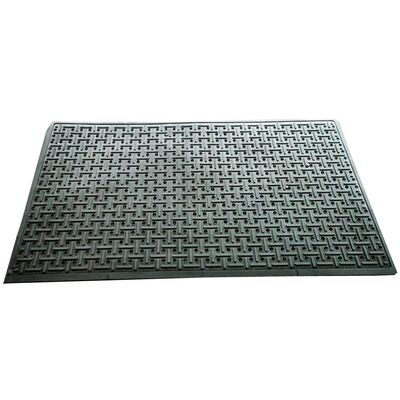 Wet Area Anti slip Drainage Hole Rubber Flooring Mat for Industrial Kitchen Workshop