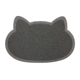 Anti Slip Pvc Waterproof Cat Paw Shaped Pet Mat