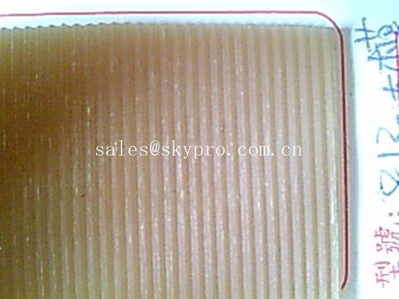 Line pattern Shoe Sole Rubber Sheet , Non -slip natural rubber soled shoes