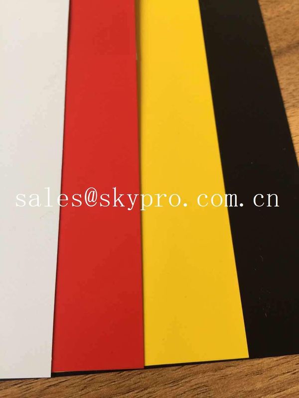 Professional PVC ID Cards Plastic Sheet Waterproof Material , 1-40mm Thickness