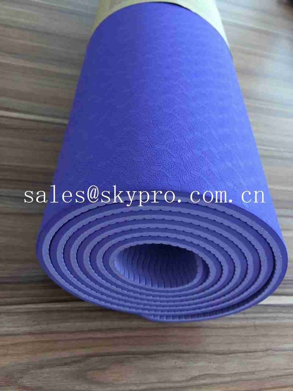 Durable High Density Durable TPE Yoga Mat 3mm-15mm Thickness For Gym