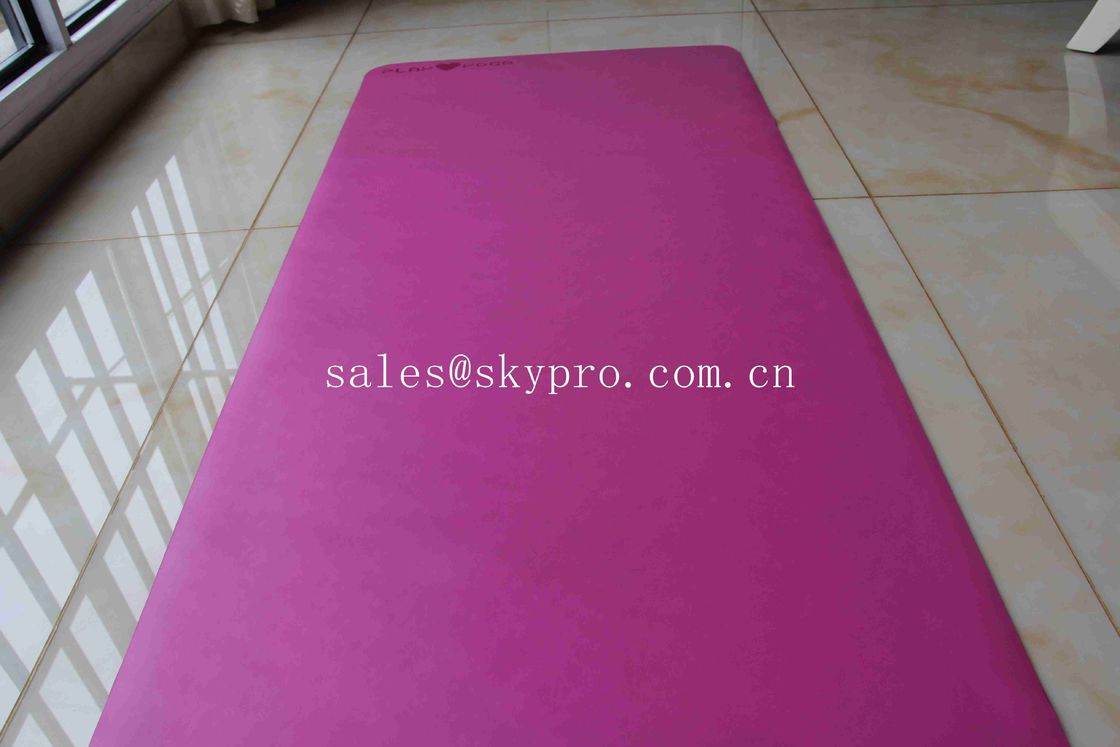 Thin Custom Printed EVA Foam Sheet Non - toxic Exercise Yoga Matting