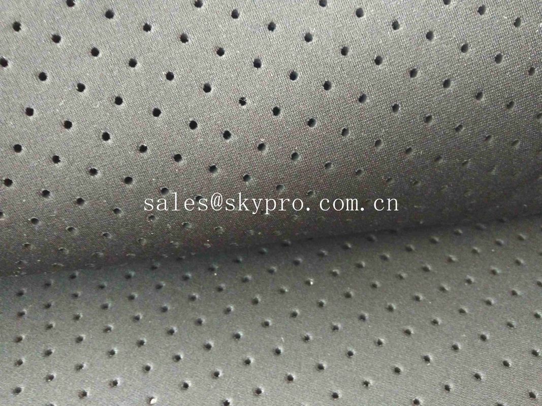 5mm Both Sides Coating Neoprene Fabric Roll With Nylon , Non Woven Fabrics Lamination