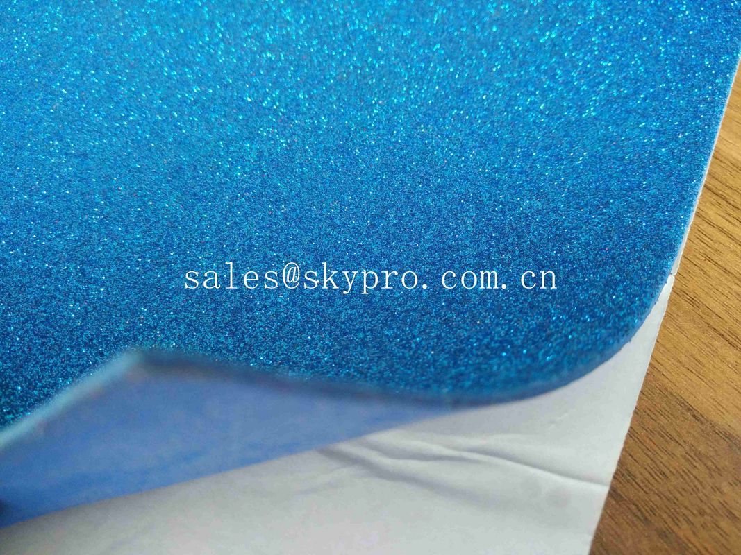 Multi - Color Snow Flake Glitter Adhesive Shiny Sticker 2mm Thick Sparkly Glitter EVA Foam