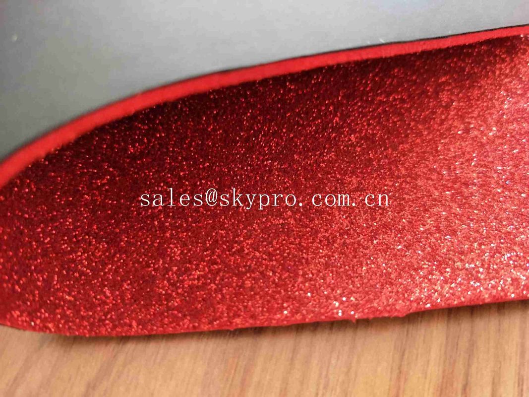 A4 Size Glitter Sparkling Foam Insulation Sheets / Custom Goma Foamy Sheets