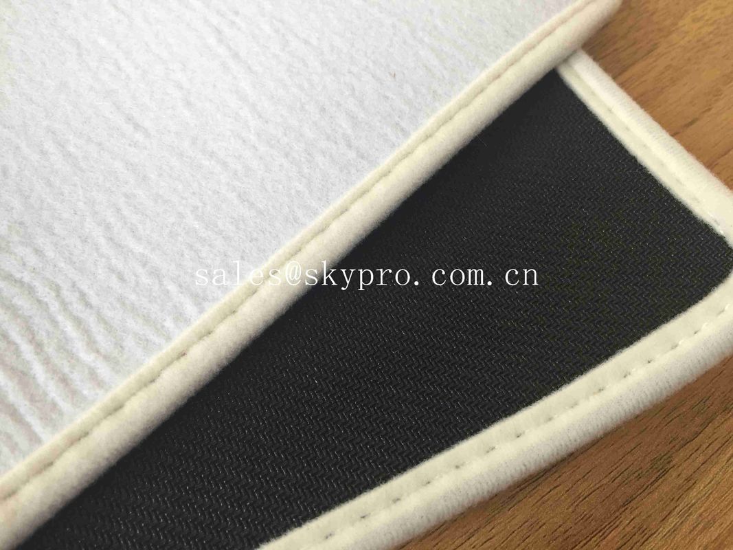 Neoprene Fabric Roll Rubber Door Floor Matt With Non Woven Fabric Promotional Door Mat with Custom Logo