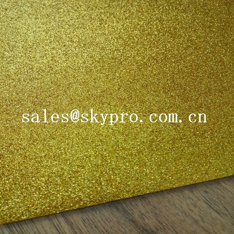 Shiny Glitter EVA Foam Sheet 2mm Colorful Glitter Thickness Light Foam Sheets