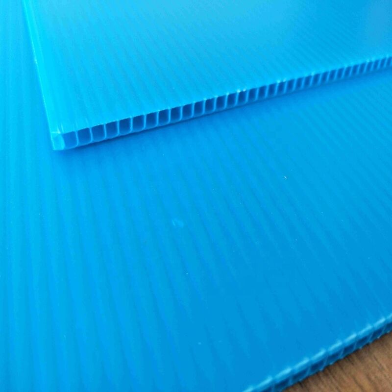UV-proof Recyclable Waterproof Plastic Sheet Corrugated PP Sheet for Industrial Packaging