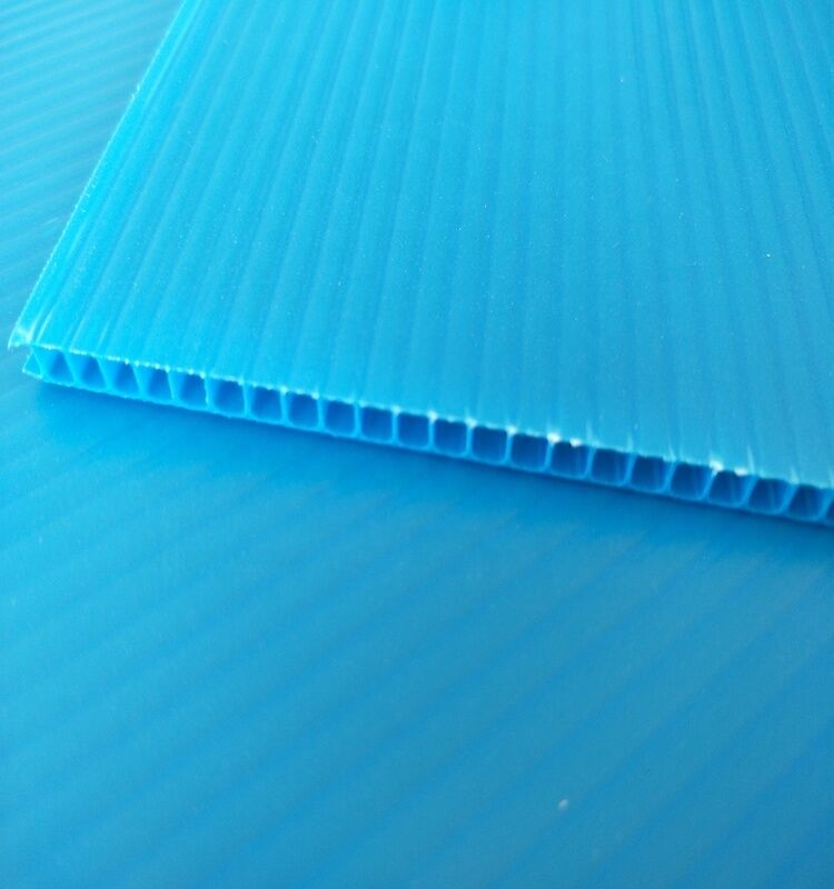 Custom Size Recyclable Waterproof PP Plastic Corrugated Sheet for Box Packaging