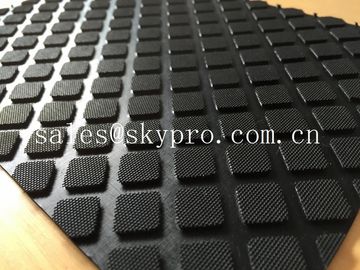 Heavy duty rubber car mats , Custom size Anti-slip rubber mats for garage floors
