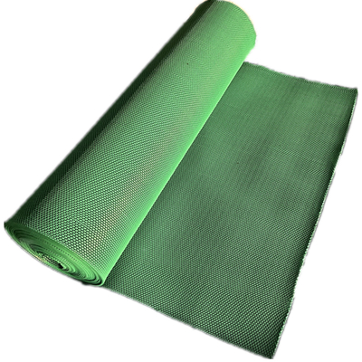 Zigzag Mesh S Shape PVC Floor Mat With Hollow Design