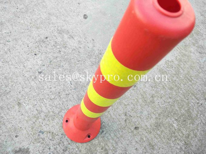 Rubber Form For Posts 450mm Flexible Warning Post Molded Rubber Products Highway Road Safety ...