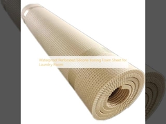Waterproof Perforated Silicone Ironing Foam Sheet for Laundry Room