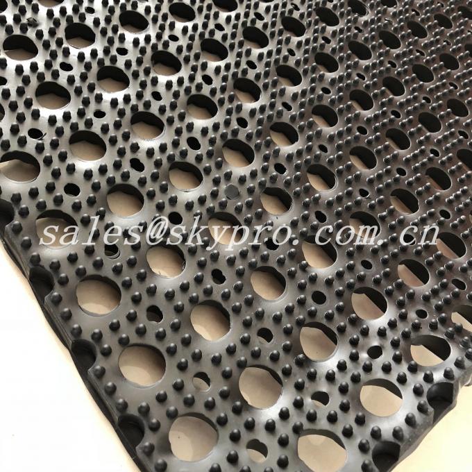 Residential Interlocking Perforated Kitchen Floor Rubber Mats Anti Skid Shock Proof