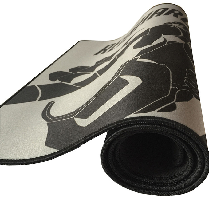 800*300MM Black Neoprene Fabric Roll Custom Gaming Mouse Pad Large Size